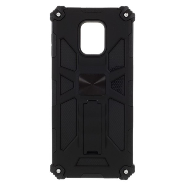 „Armor“ Magnetic Kickstand Tugevdatud turvalisus kaaned - must (Redmi Note 9 Pro)