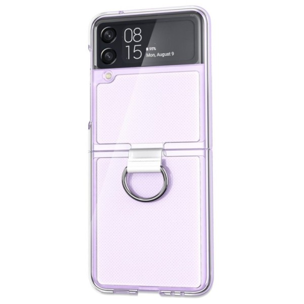 „Ring“ plastikust kaaned - läbipaistev (Galaxy Z Flip3)