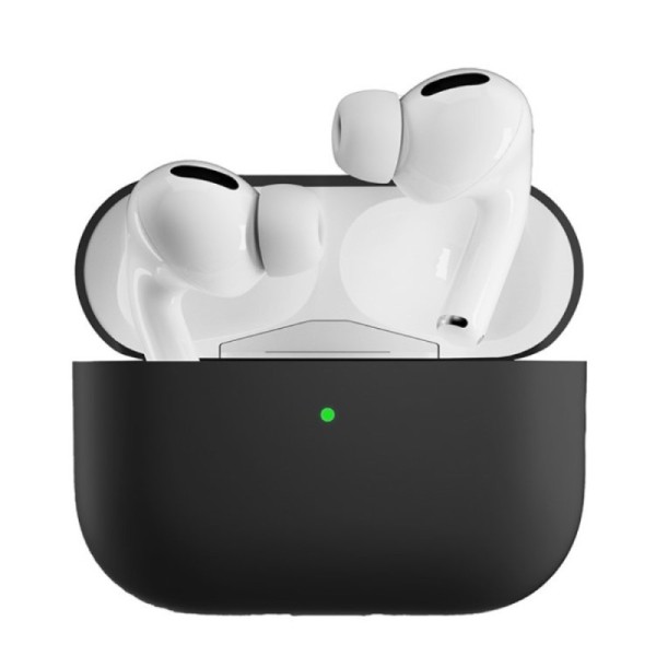 Silikoninis ausinių dėklas - juodas (AirPods Pro 2)
