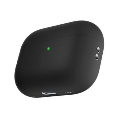 AirPods Pro 2 silikoninis juodas ausinių dėklas | Priedai.LT