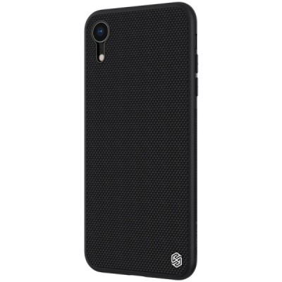 Apple iPhone Xr „Nillkin“ Textured Case juodas dėklas - nugarėlė | Priedai.lt