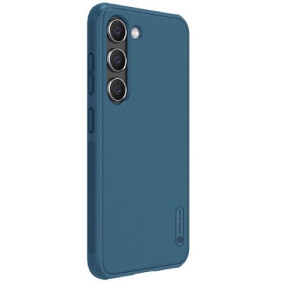 Samsung Galaxy S23+ (SM-S916) „Nillkin“ Frosted Shield Pro mėlynas dėklas - nugarėlė | Priedai.lt