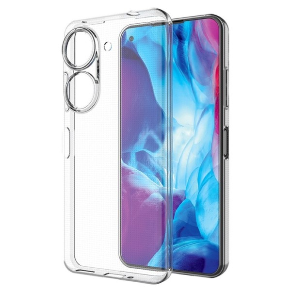 Kõva silikoon (TPU) kaaned - läbipaistev (Zenfone 9)