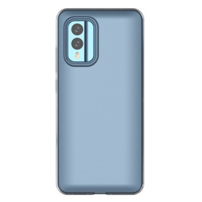Nokia X30 5G kieto silikono TPU skaidrus dėklas - nugarėlė | Priedai.lt
