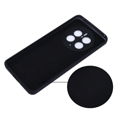 Huawei Mate 50 Pro Shell kieto silikono (TPU) dėklas juodas - nugarėlė | Priedai.lt
