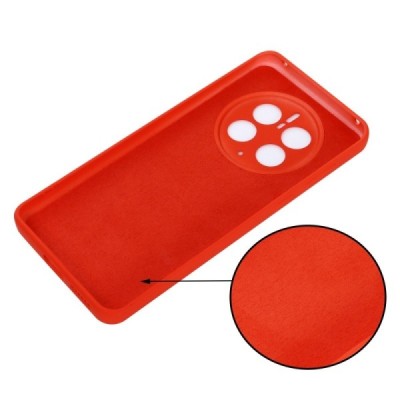 Huawei Mate 50 Pro Shell kieto silikono (TPU) dėklas raudonas - nugarėlė | Priedai.lt