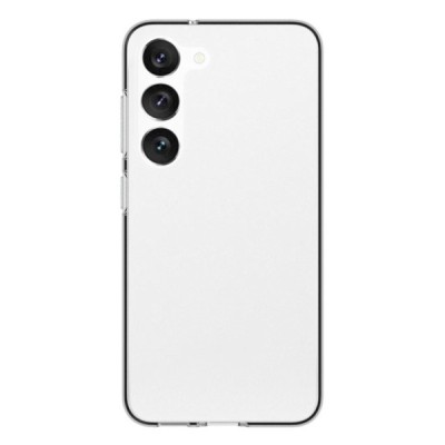 Samsung Galaxy S23 (SM-S911) kieto silikono TPU skaidrus dėklas - nugarėlė | Priedai.lt