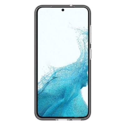 Samsung Galaxy S23 (SM-S911) kieto silikono TPU skaidrus dėklas - nugarėlė | Priedai.lt