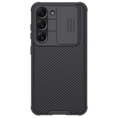 Samsung Galaxy S23+ (SM-S916) „Nillkin“ CamShield Pro juodas dėklas, nugarėlė su kameros apsauga | Priedai.lt