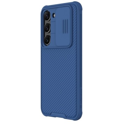 Samsung Galaxy S23+ (SM-S916) „Nillkin“ CamShield Pro mėlynas dėklas, nugarėlė su kameros apsauga | Priedai.lt