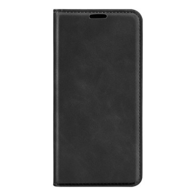 Huawei Honor Magic4 Pro „Split“ juodas odinis atverčiamas dėklas - knygutė | Priedai.lt