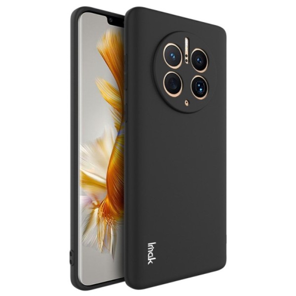 „Imak“ Kõva silikoon (TPU) kaaned - must (Mate 50 Pro)