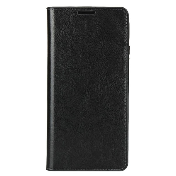 „Deluxe“ Leather tahke kaaned - must (Galaxy S10 Lite)