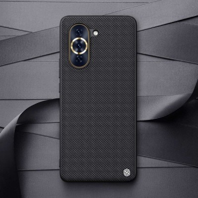 Huawei Nova 10 Pro „Nillkin“ Textured Case juodas dėklas - nugarėlė | Priedai.lt