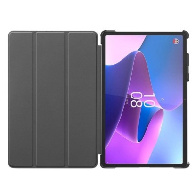 Lenovo Tab P11 Pro 11.2" Gen 2 atverčiamas žalias odinis dėklas (sulankstomas) | Priedai.lt