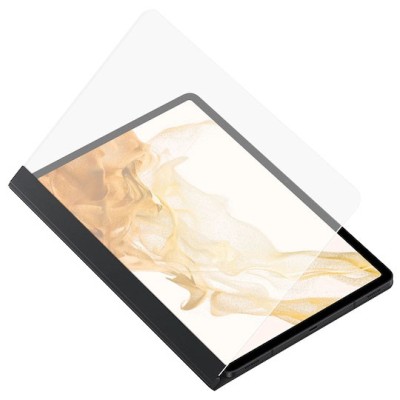 Originalus Samsung Galaxy Tab S7 / S8 (T875, T870, X700, X706) Book Cover EF-ZX700 atverčiamas juodas dėklas - knygutė | Priedai