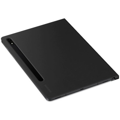Originalus Samsung Galaxy Tab S7 / S8 (T875, T870, X700, X706) Book Cover EF-ZX700 atverčiamas juodas dėklas - knygutė | Priedai