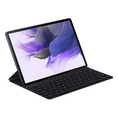 Samsung Galaxy Tab A 8.0 (T290, T295) atverčiamas juodas odinis dėklas su bluetooth belaide klaviatūra | Priedai.lt