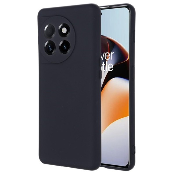 „Shell“ Kõva silikoon (TPU) kaaned - must (OnePlus 11)