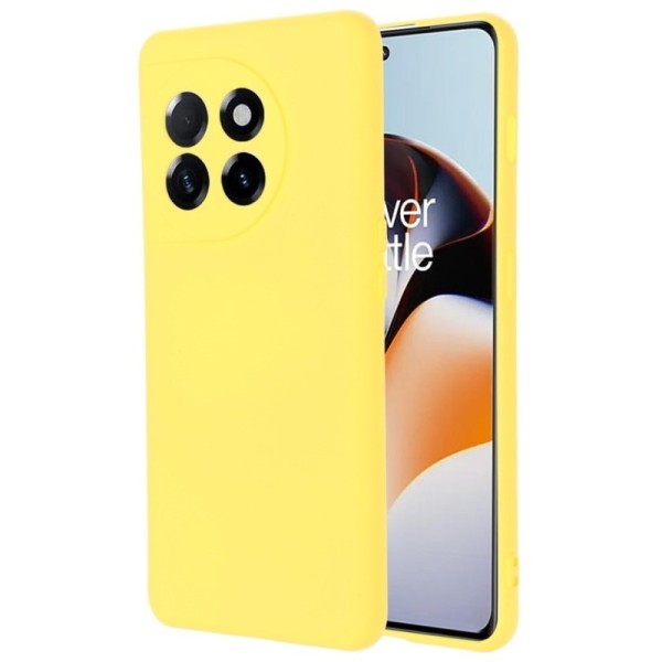 „Shell“ Kõva silikoon (TPU) kaaned - kollane (OnePlus 11)