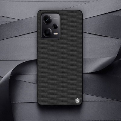 Xiaomi Redmi Note 12 Pro (Poco X5 Pro) „Nillkin“ Textured Case juodas dėklas - nugarėlė | Priedai.lt