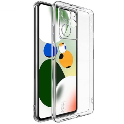 Xiaomi Redmi Note 12 Pro (Poco X5 Pro) „Imak“ kieto silikono TPU skaidrus dėklas - nugarėlė | Priedai.lt