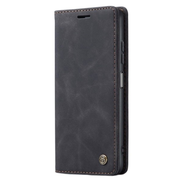 „CaseMe“ Retro Tugev tahke kaaned - must (Redmi Note 12 Pro / Poco X5 Pro)
