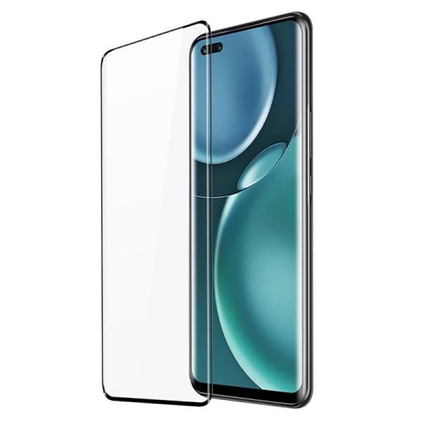 „Dux Ducis“ Tempered Glass täielik katvus kaitsev ekraaniklaas 2.5D - must (Honor Magic4 Pro)