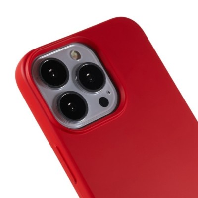 Apple iPhone 12 Pro Max kieto silikono TPU raudonas dėklas - nugarėlė | Priedai.lt