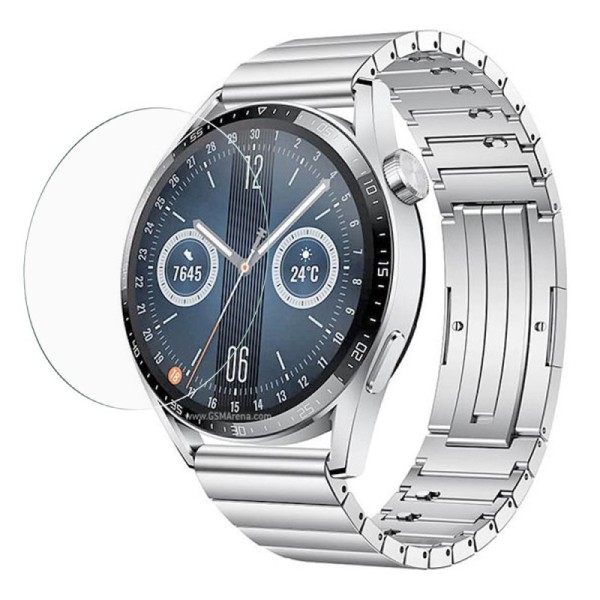 „Calans“ Tempered Glass kaitsev ekraaniklaas 0.3 mm - läbipaistev (Huawei Watch GT 3 46mm)
