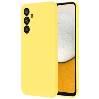Samsung Galaxy A34 5G (SM-A346E) Shell kieto silikono (TPU) dėklas geltonas - nugarėlė | Priedai.lt