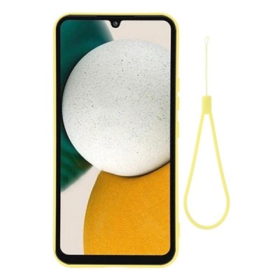 Samsung Galaxy A34 5G (SM-A346E) Shell kieto silikono (TPU) dėklas geltonas - nugarėlė | Priedai.lt
