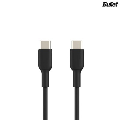 „Bullet“ Type-C Type-C juodas laidas 3 m. | Priedai.lt