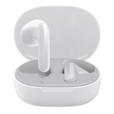 „Xiaomi“ Redmi Buds 4 Lite bevielės originalios (M2231E1) baltos ausinės | Priedai.LT