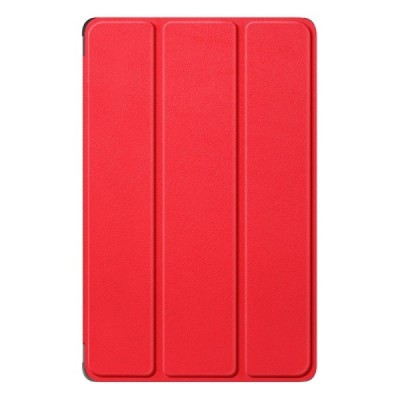 Lenovo Tab P11 11.5" Gen 2 atverčiamas raudonas odinis dėklas (sulankstomas) | Priedai.lt