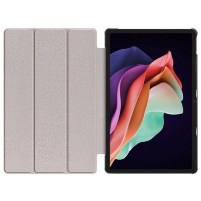 Lenovo Tab P11 11.5" Gen 2 atverčiamas raudonas odinis dėklas (sulankstomas) | Priedai.lt
