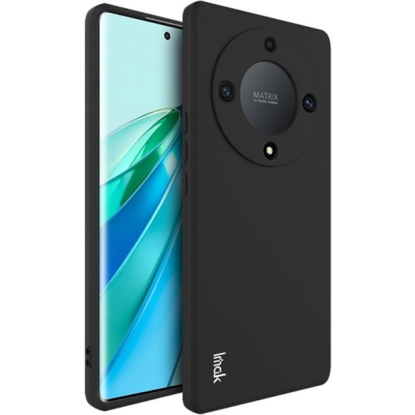 „Imak“ Kõva silikoon (TPU) kaaned - must (Honor Magic 5 Lite / X9a)