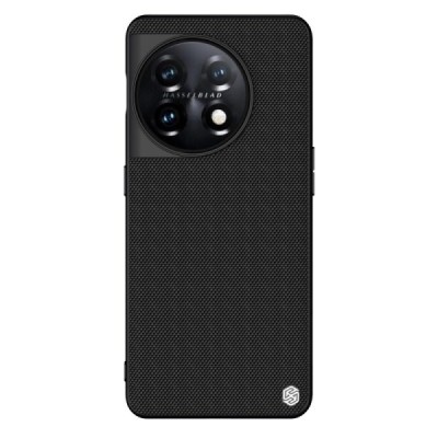 OnePlus 11 „Nillkin“ Textured Case juodas dėklas - nugarėlė | Priedai.lt