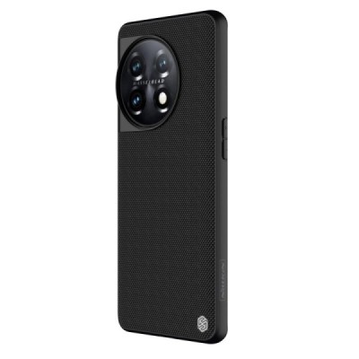 OnePlus 11 „Nillkin“ Textured Case juodas dėklas - nugarėlė | Priedai.lt