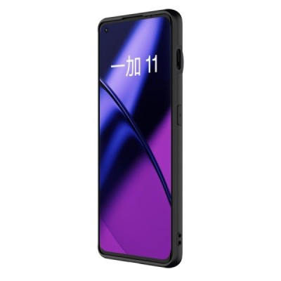 OnePlus 11 „Nillkin“ Textured Case juodas dėklas - nugarėlė | Priedai.lt