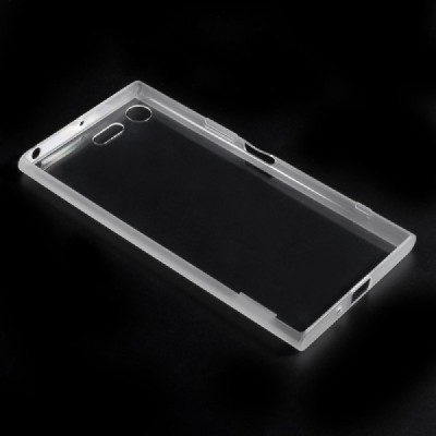 Sony Xperia XZ Premium „X-Level“ skaidrus (permatomas) kieto silikono TPU bespalvis dėklas | Priedai.lt