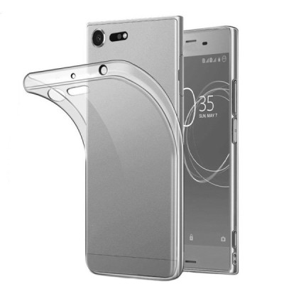 Sony Xperia XZ Premium „X-Level“ skaidrus (permatomas) kieto silikono TPU bespalvis dėklas | Priedai.lt
