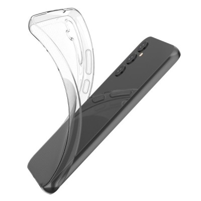 Samsung Galaxy A34 5G (SM-A346E) kieto silikono TPU skaidrus dėklas - nugarėlė | Priedai.lt