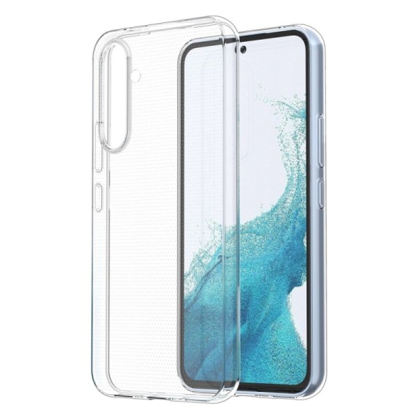 Kõva silikoon (TPU) kaaned - läbipaistev (Galaxy A54)