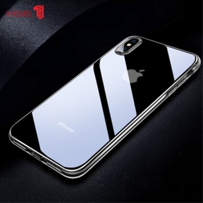 Apple iPhone Xs Max „X-Level“ skaidrus (permatomas) kieto silikono TPU bespalvis dėklas | Priedai.lt