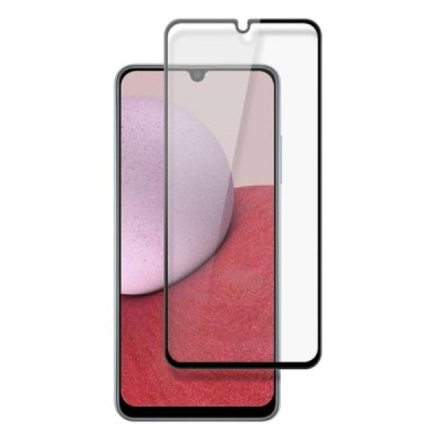 Samsung Galaxy A14 5G (SM-A146B, SM-A145F) „Mocolo“ 9H 2.5D Tempered Glass sustiprintos apsaugos juodas pilnai dengiantis apsaug