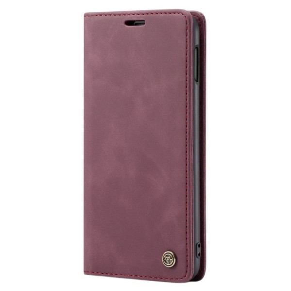 „CaseMe“ Retro Tugev tahke kaaned - burgundi (Galaxy S10e)