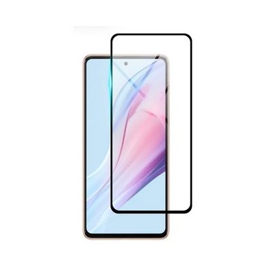 Samsung Galaxy A34 5G (SM-A346E) „Guardian“ 9H Tempered Glass sustiprintos apsaugos juodas pilnai dengiantis apsauginis ekrano s