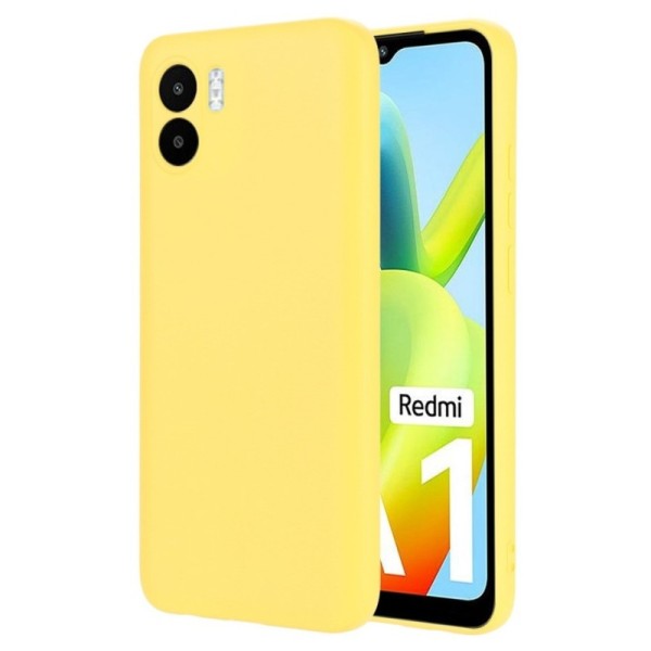 „Shell“ Kõva silikoon (TPU) kaaned - kollane (Redmi A2 / A1)