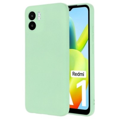 Xiaomi Redmi A2 (A1) Shell kieto silikono (TPU) dėklas žalias - nugarėlė | Priedai.lt
